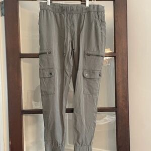 Banana Republic Olive Green Cargo Joggers